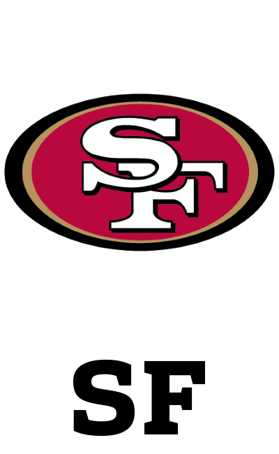 NFL Team Logo SF