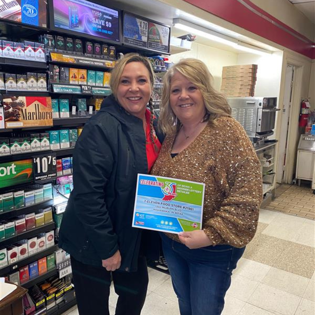 Celebrating 35 Years of Lottery Fun at 7-Eleven in Mishawaka!