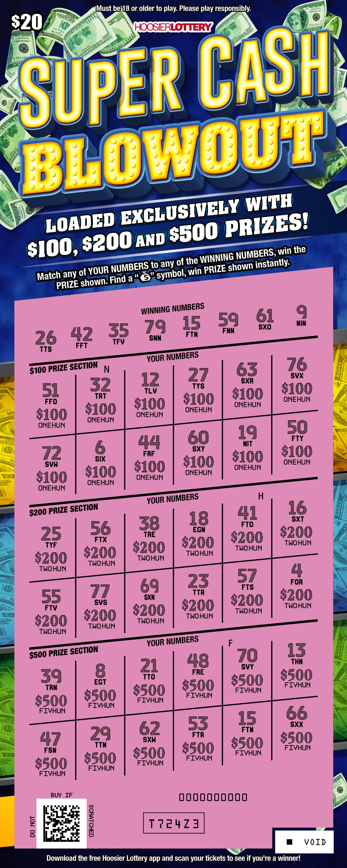 SUPER CASH BLOWOUT