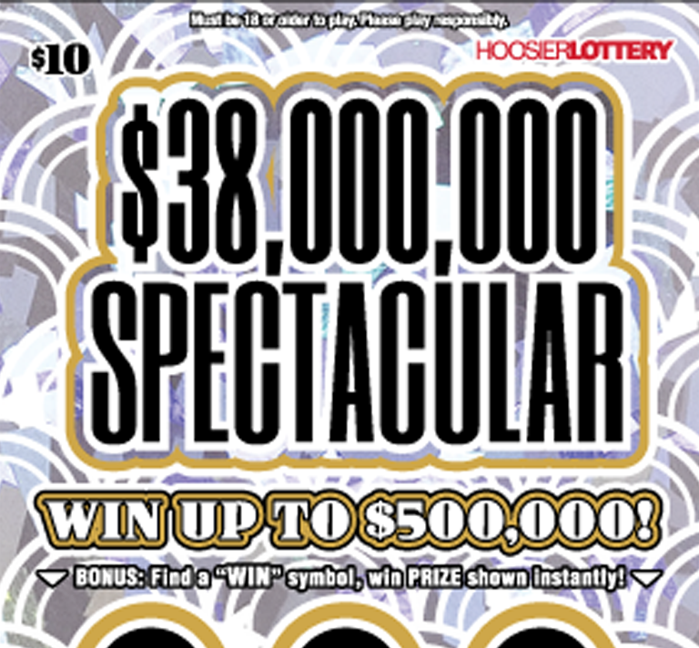 Hoosier Lottery Game Flip Card Image