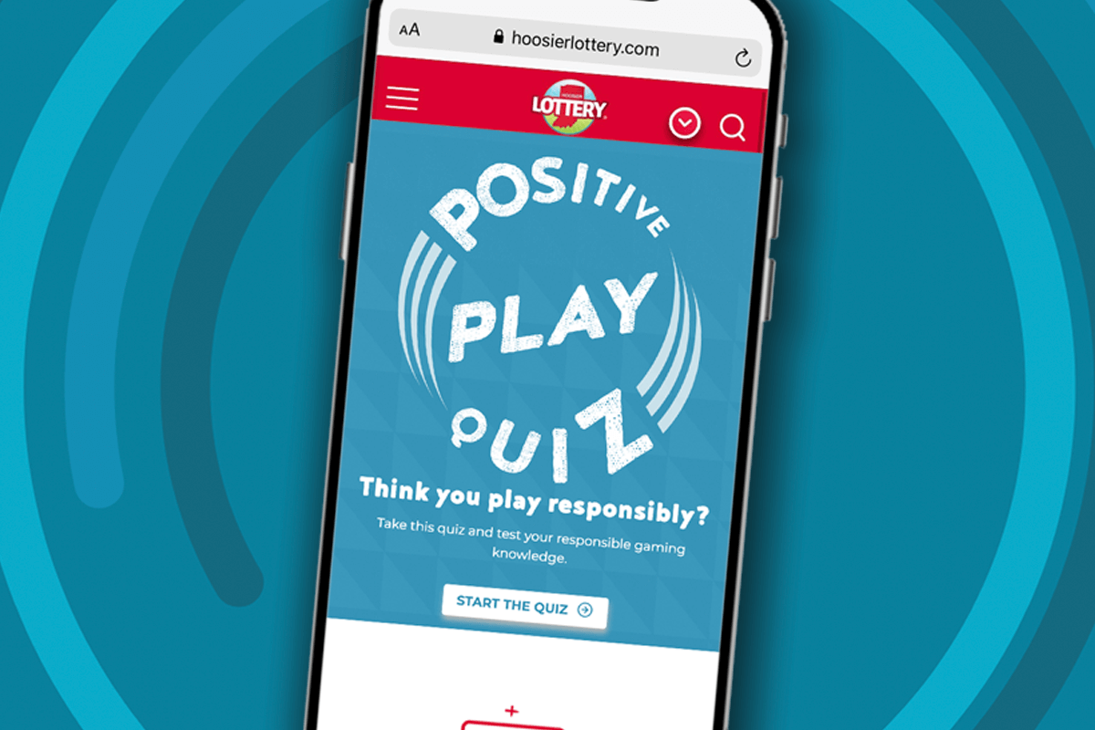 Positive Play Quiz on Mobile Phone