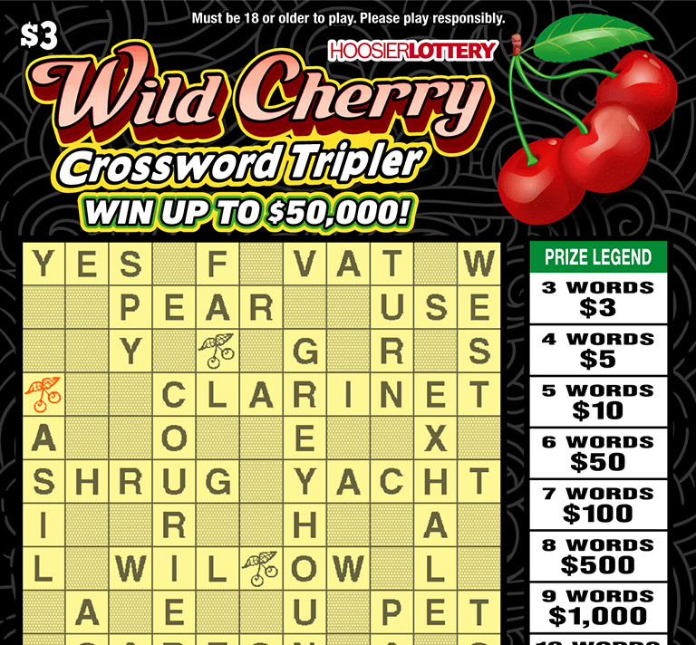 Wild Cherry Crossword Tripler