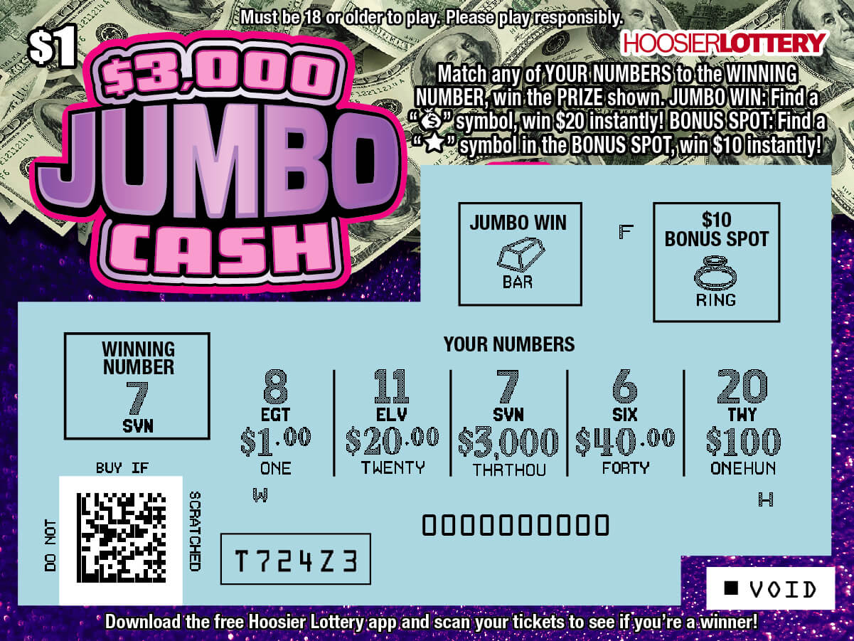$3,000 JUMBO CASH