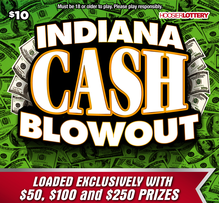 Hoosier Lottery Game Flip Card Image