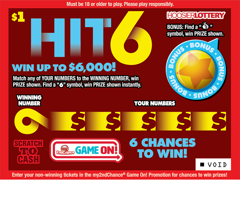 Scratchoffs Hoosier Lottery Hoosier Lottery