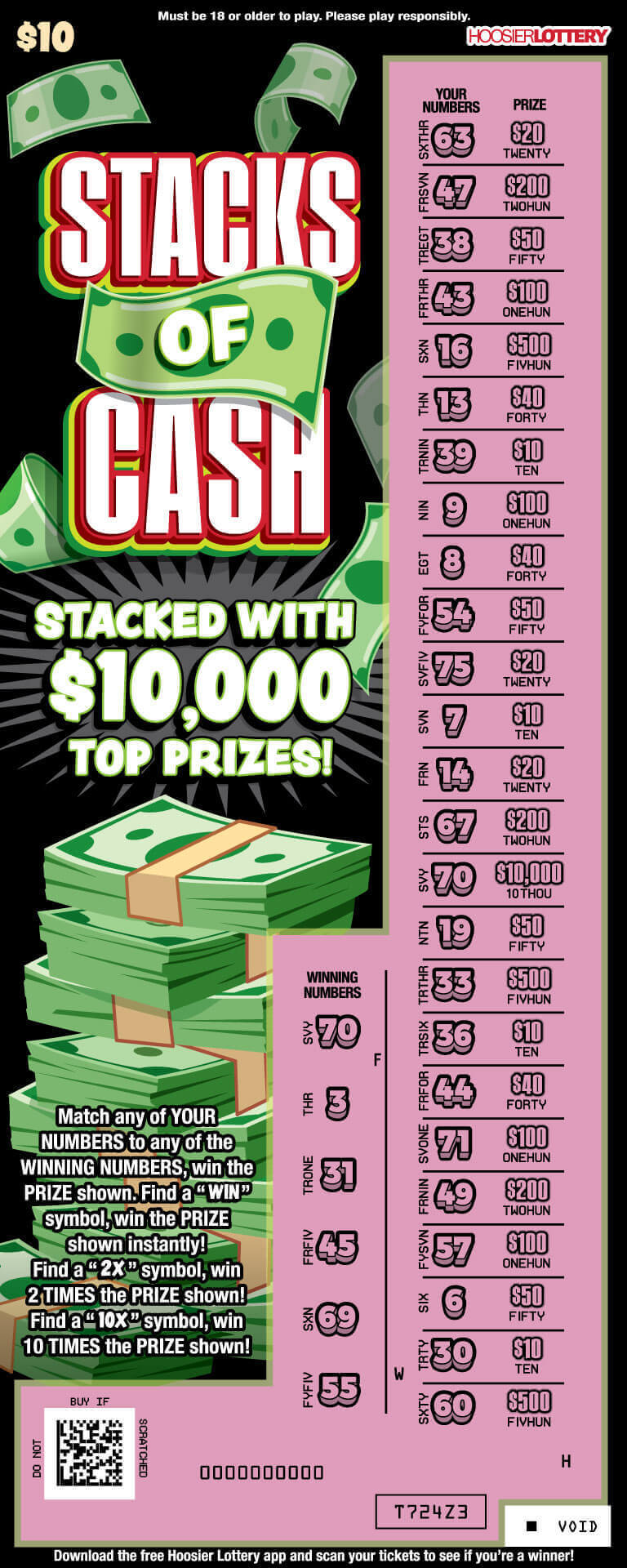 STACKS OF CASH
