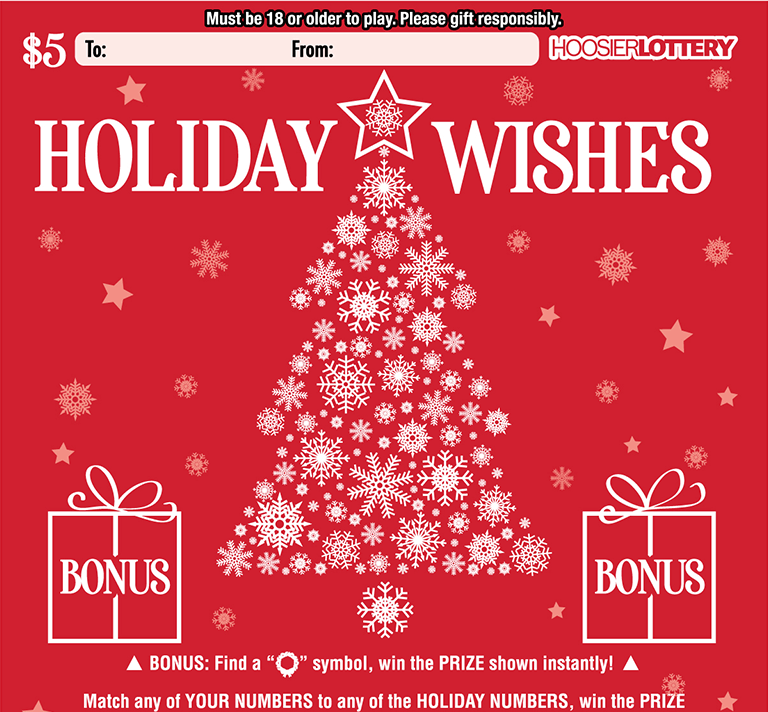 $5 HOLIDAY WISHES