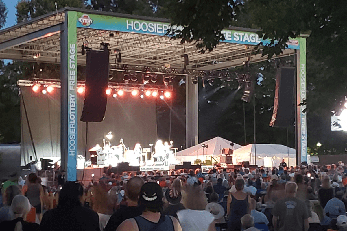 Hoosier Lottery Free Stage