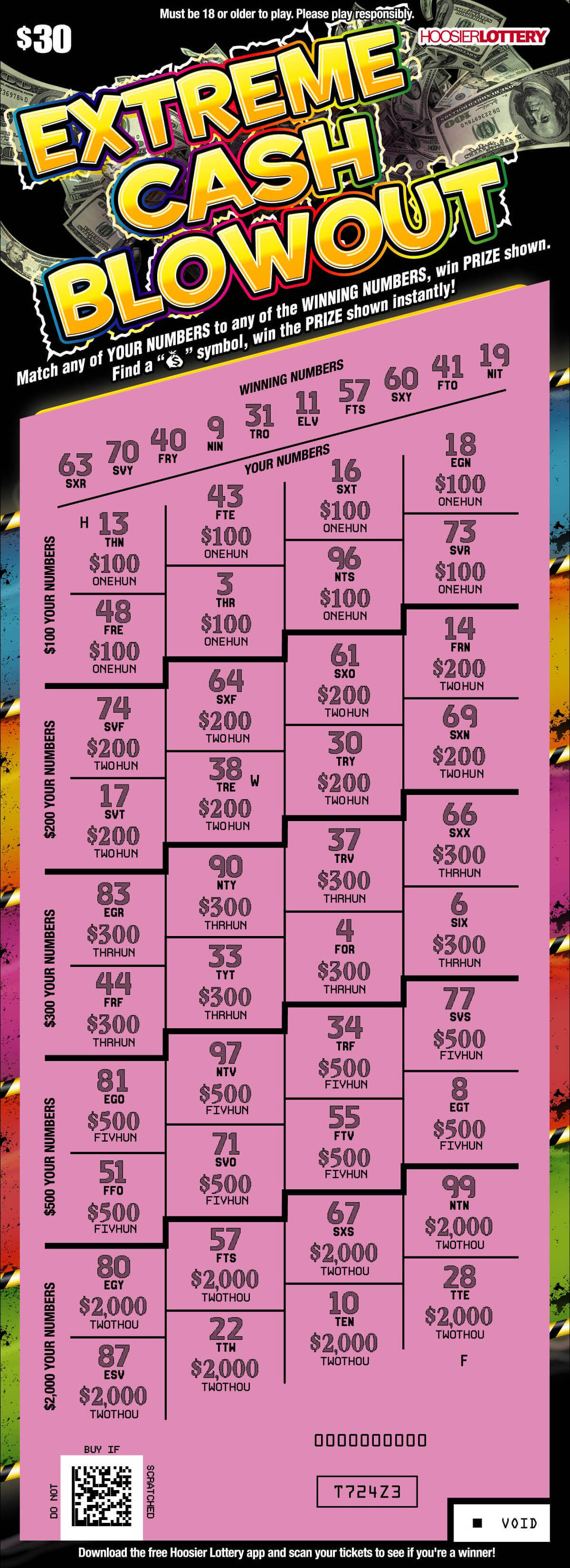 EXTREME CASH BLOWOUT