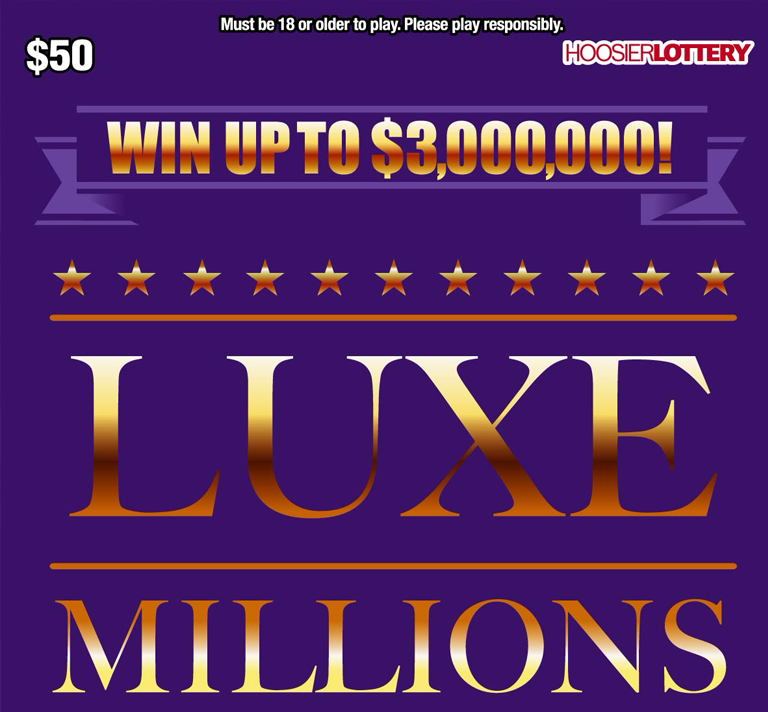 Hoosier Lottery Game Flip Card Image