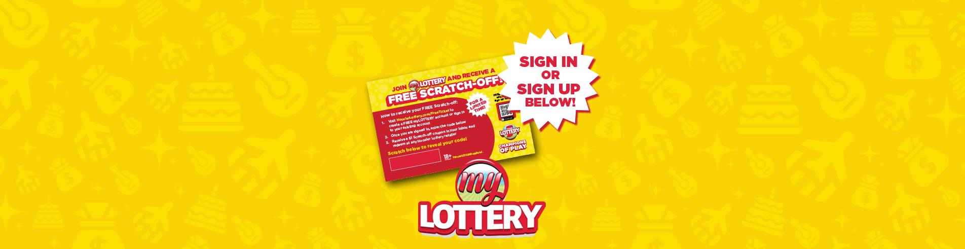 Hoosier Lottery Pictograph Background Image