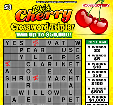 WILD CHERRY CROSSWORD TRIPLER