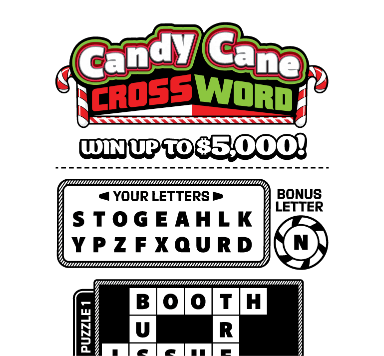 Hoosier Lottery Game Flip Card Image