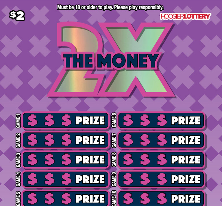 Hoosier Lottery Game Flip Card Image