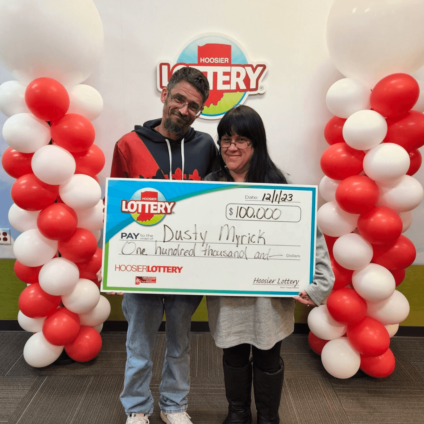I Won The Lotto Teacher Lottery Ticket Holder - Party Peanut