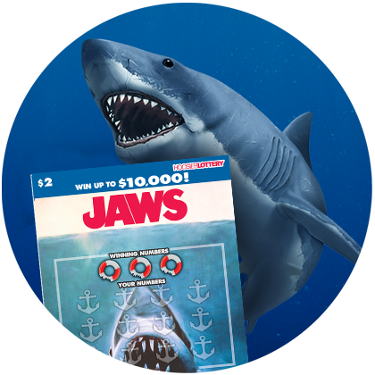 Take a Bite: New $2 Scratch-off, JAWS Trivia and Prize Pack Giveaways