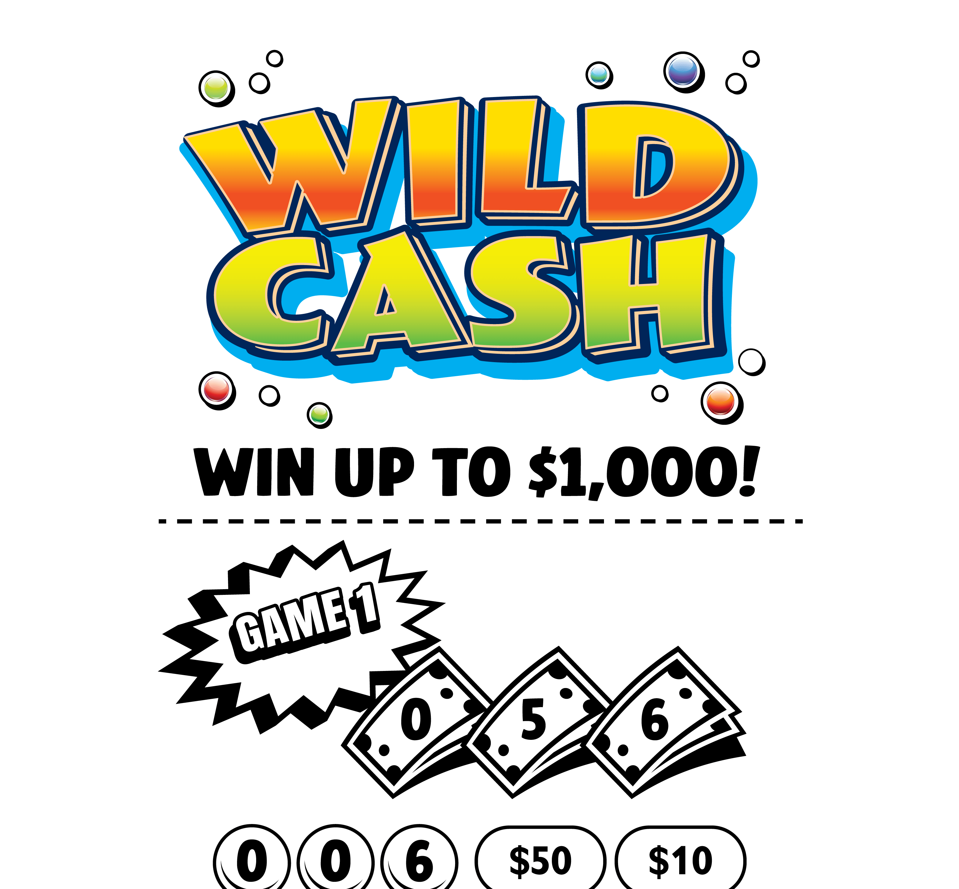 Hoosier Lottery Game Flip Card Image