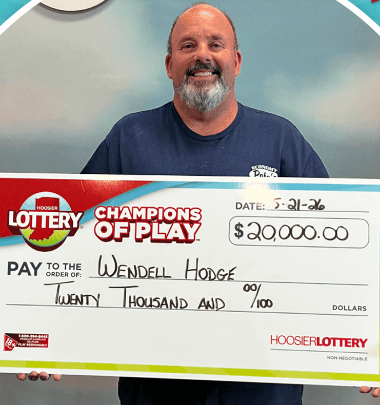 Congrats to Wendell, A $20,000 Winner!