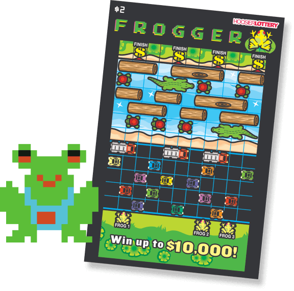 Frogger $2 Scratch-off