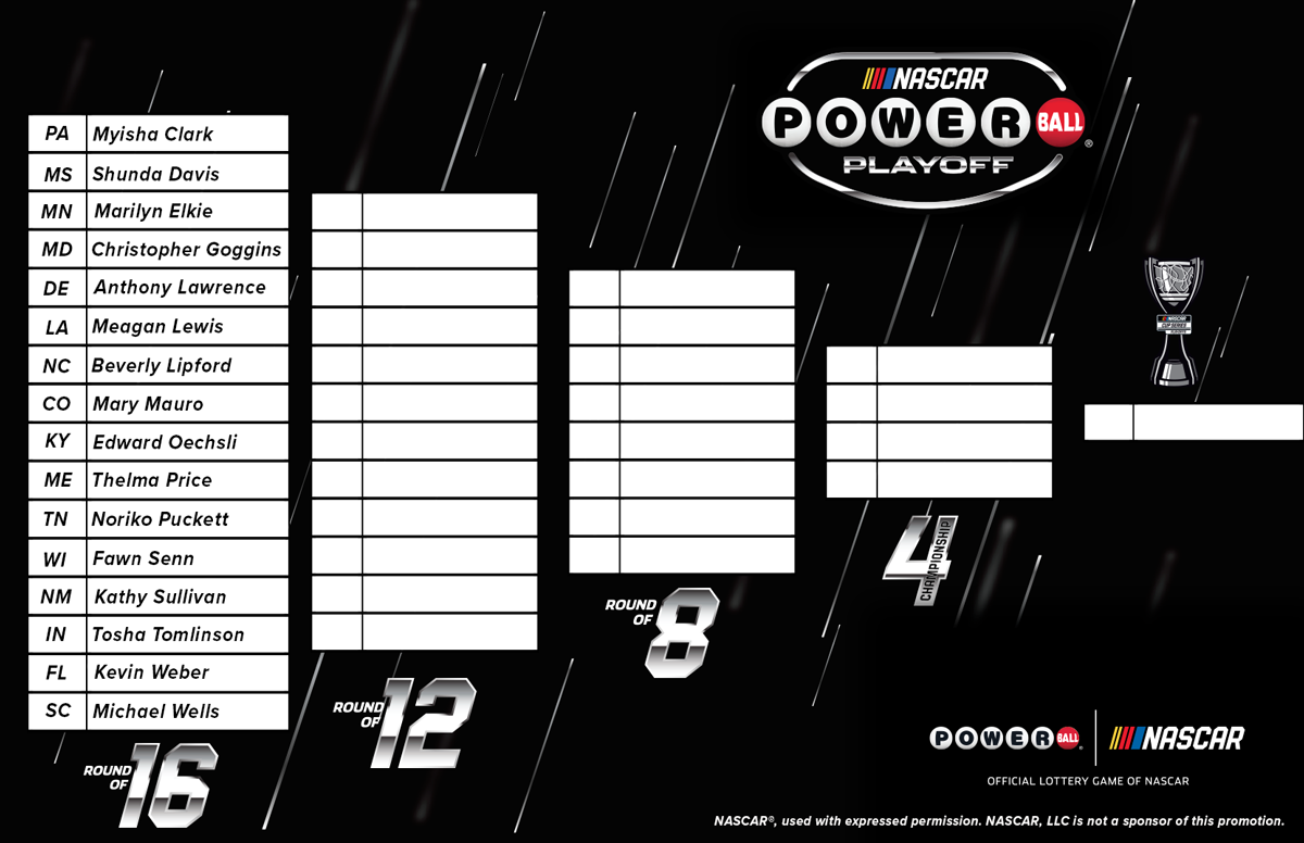 Round 1 NASCAR Powerball® Playoff 2024