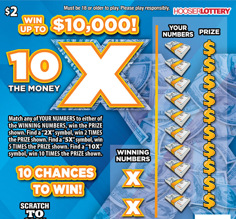 Hoosier lotto deals scratch off tickets