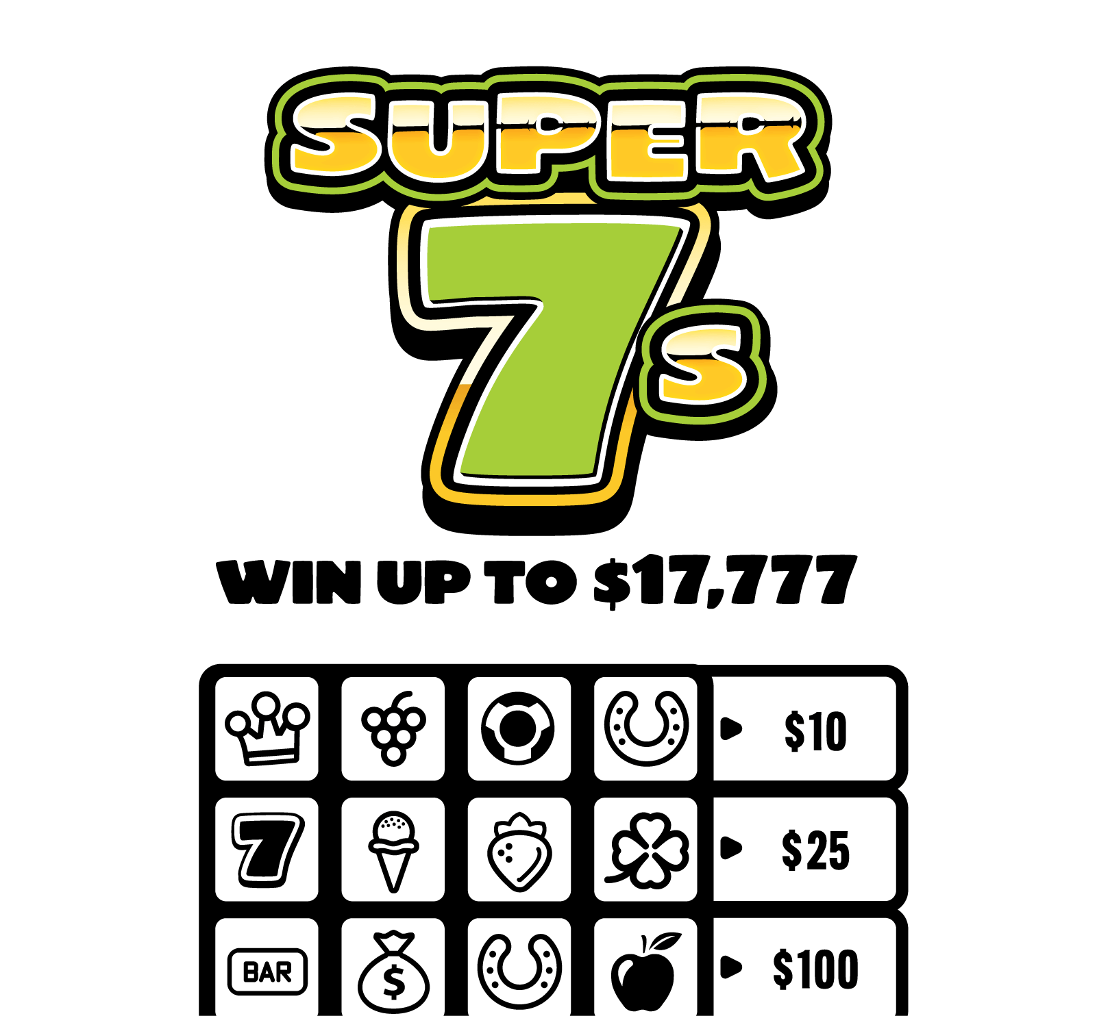 Hoosier Lottery Game Flip Card Image