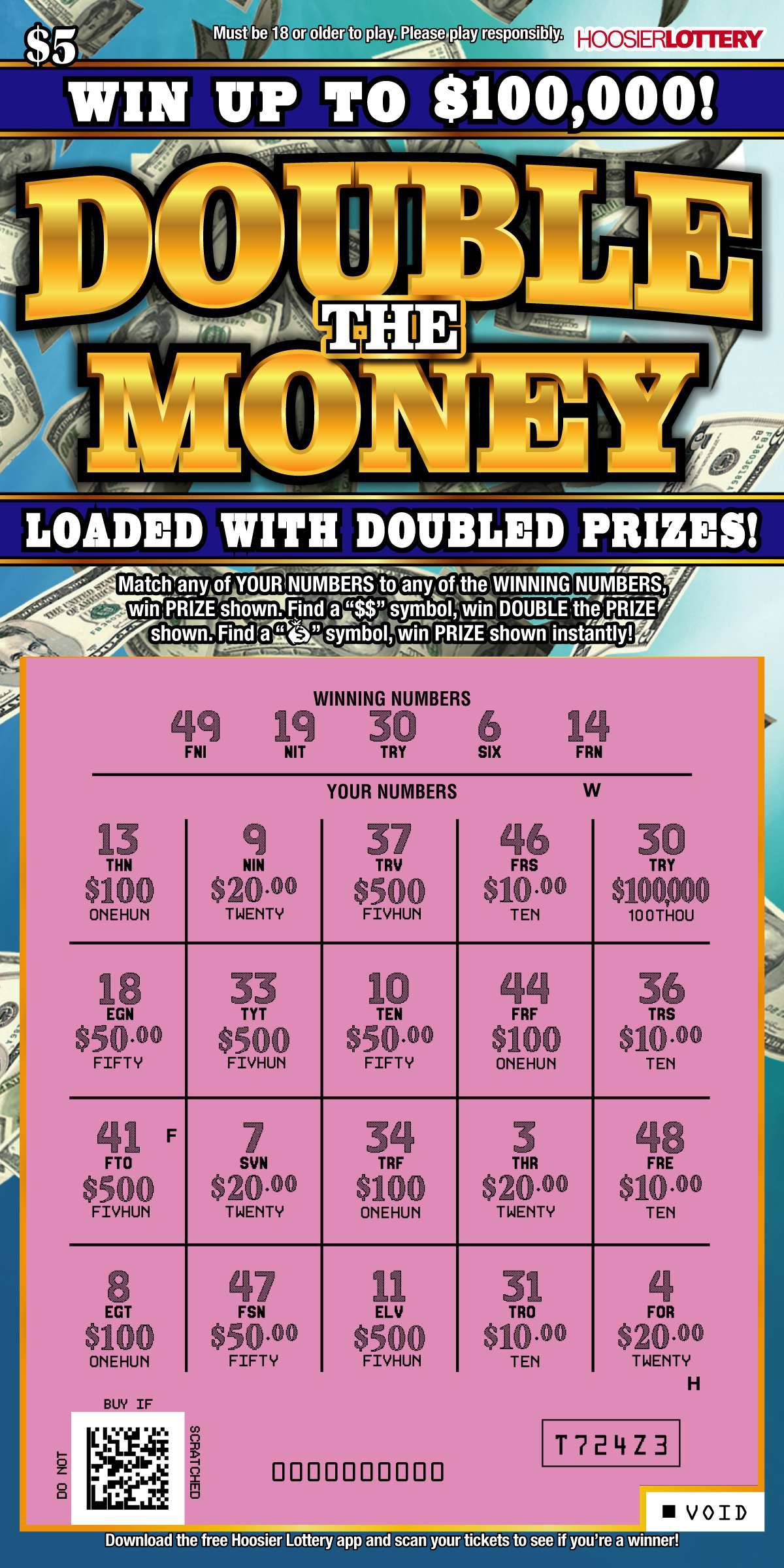 hoosier lotto numbers