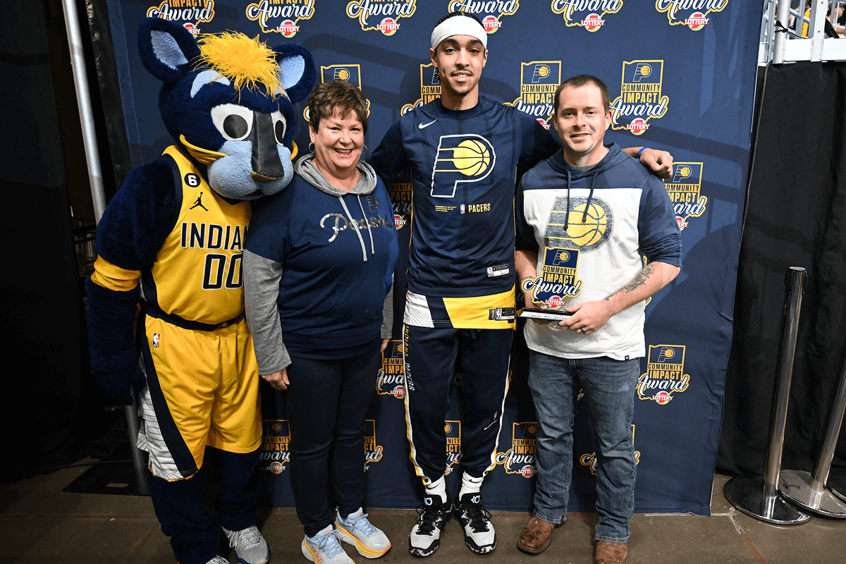 Join the Hoosier Lottery at the Pacers games