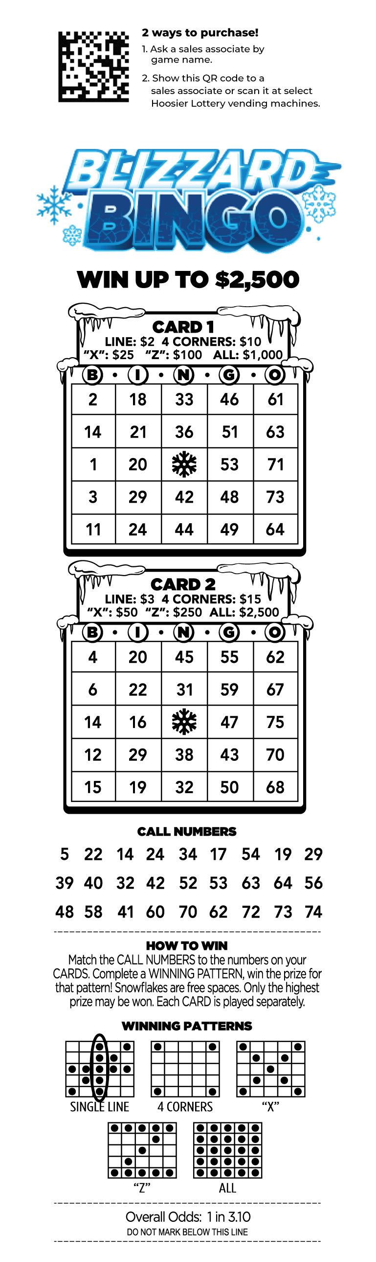 Blizzard Bingo