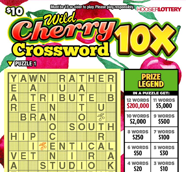 WILD CHERRY CROSSWORD 10X