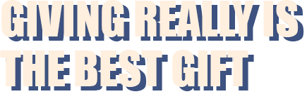 Giving really is the best gift