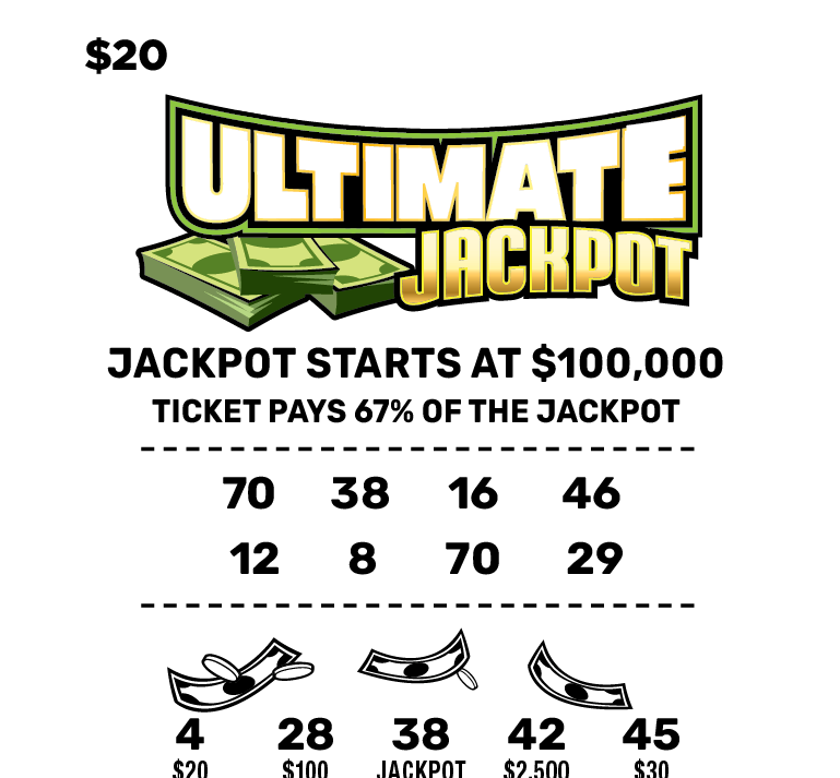 $20 ULTIMATE JACKPOT