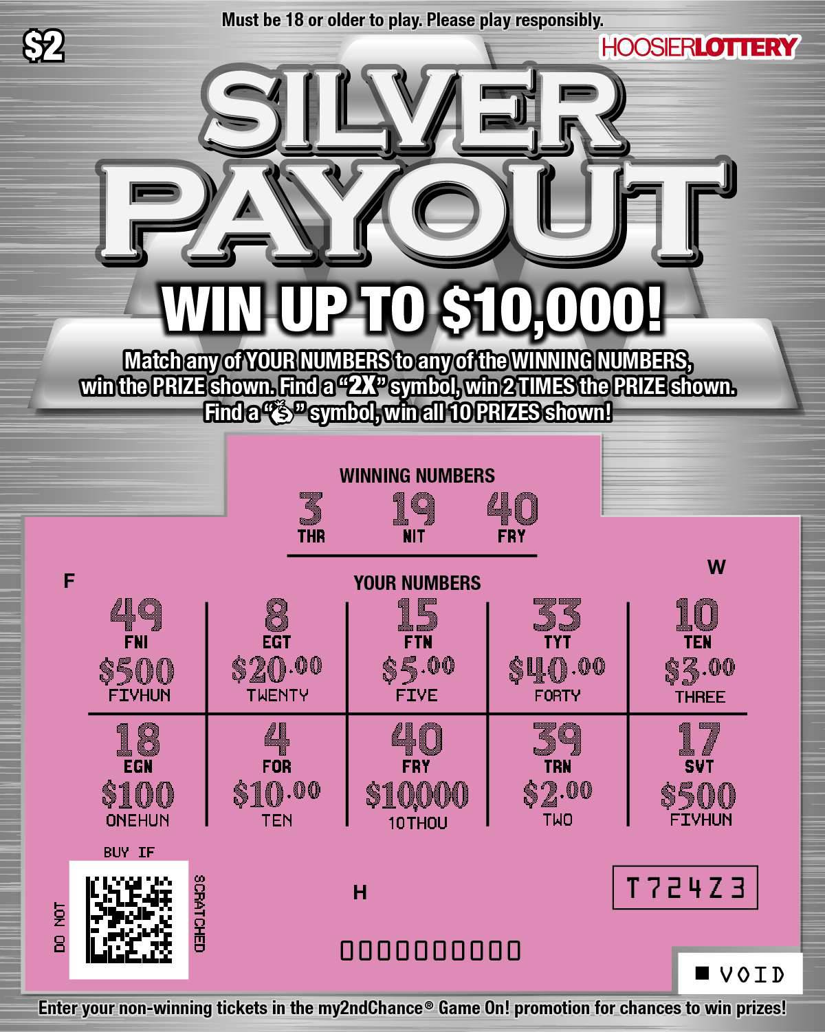 hoosier lotto payout